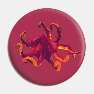 Olivia the Octopus Pin