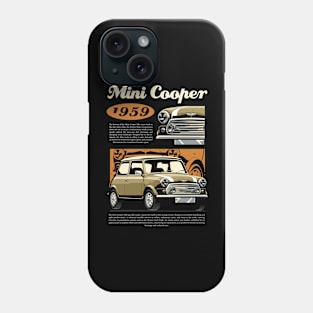 Mini Cooper 1959 MK1 Morris Phone Case