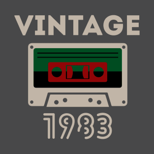 Vintage Cassette Tape - 1983 T-Shirt