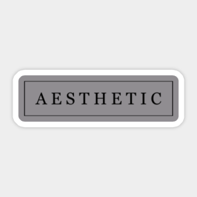 Aesthetic Stickers Teepublic