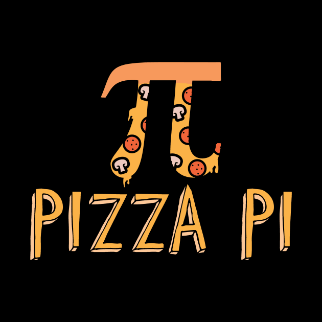 Cute & Funny Pizza Pi Pizza Pie Math Joke Pun by theperfectpresents
