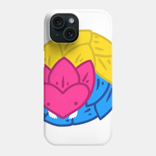 Pride Pangolin - Pan Phone Case by SmidgeFidge