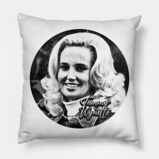 Art Drawing Tammy Wynette Design 14 Pillow