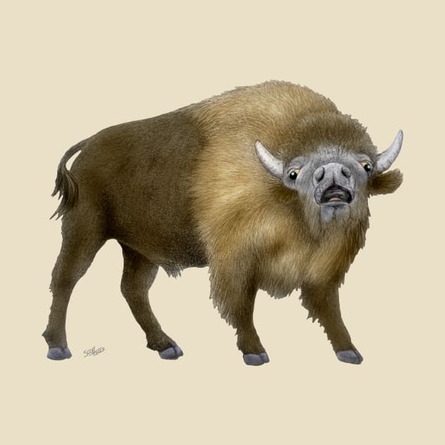 American Bison by Cozmic Cat