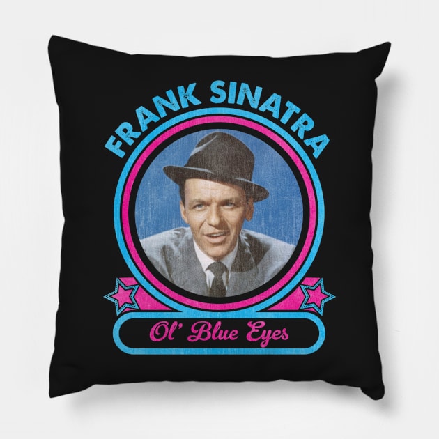 Frank Sinatra Pillow by kearlgallegos