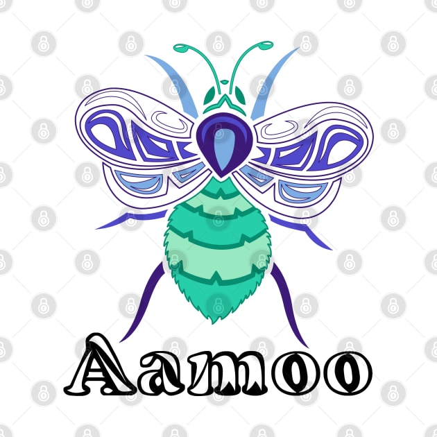 Gay Men Aamoo (Bee) by KendraHowland.Art.Scroll