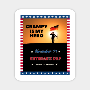 Veteran's Day, November 11 Magnet