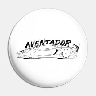 Lambo Aventador Pin