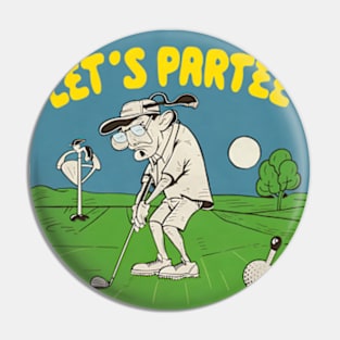 Let's Par Tee Pin