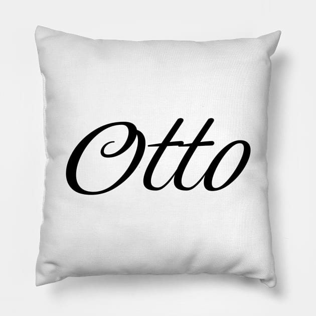 Name Otto Pillow by gulden