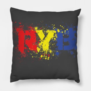 RYB splat Pillow