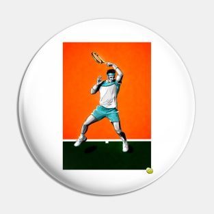 Rafa Nadal - Tennis Artwork Pin