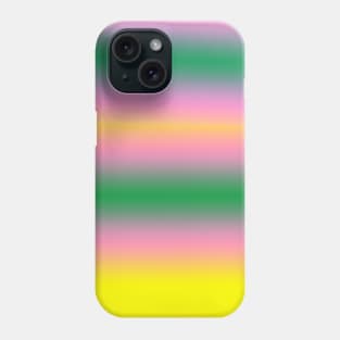 YELLOW PINK GREEN ABSTRACT TEXTURE Phone Case