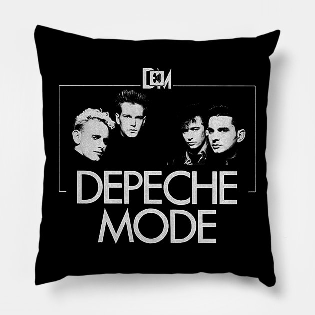 Depeche Mode Pillow by PUBLIC BURNING