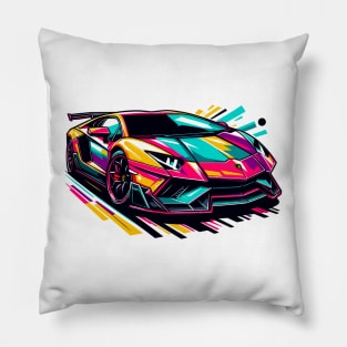 Lamborghini aventador Pillow