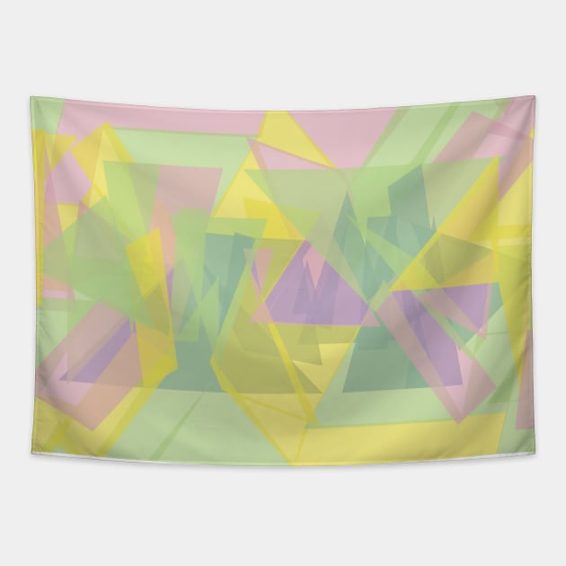 Superposition of Three Colors Tapestry by yayor