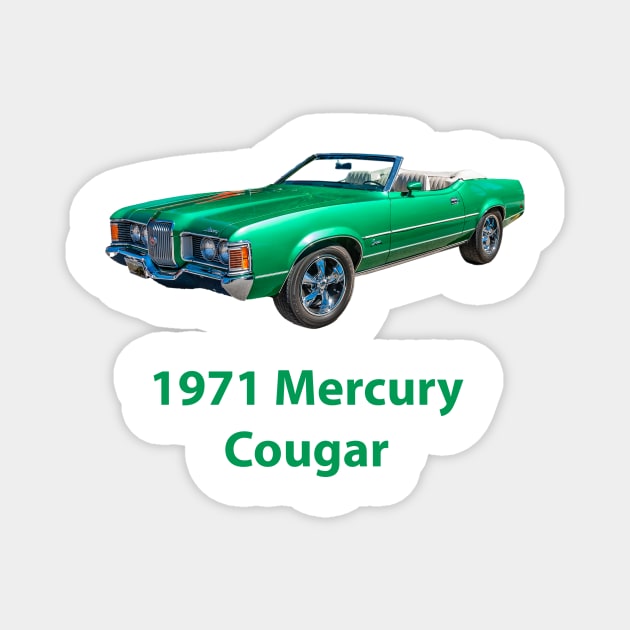 1970 Mercury Cougar Magnet by mtbearded1