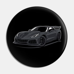 Corvette ZR1 (Black) Pin