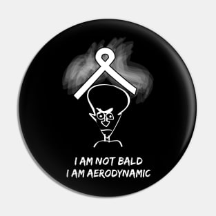 lung cancer Awareness white ribbon I am not blad Pin