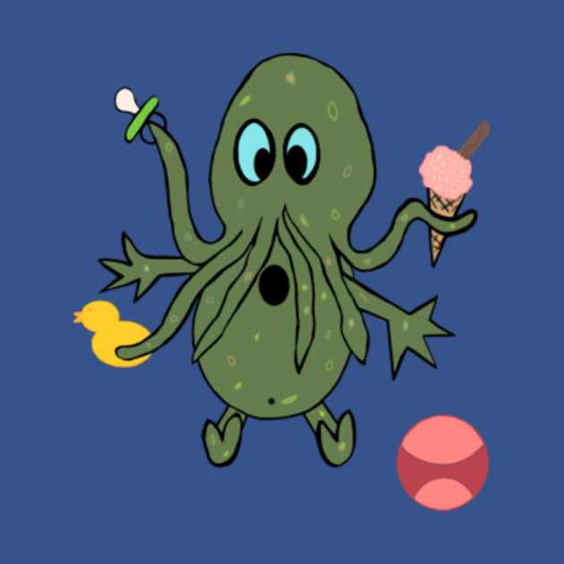 Discover Kinder Kthulhu - Baby Cthulhu - T-Shirt