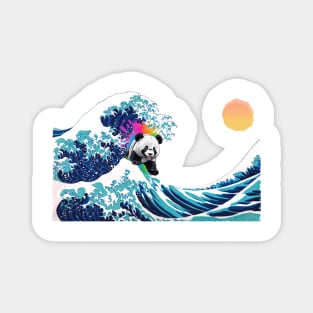 Panda Surf Magnet