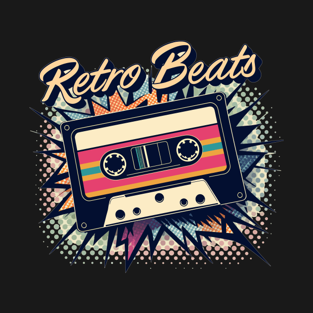 Vintage Cassette Tape Music Lover Nostalgic 80s by DefineWear