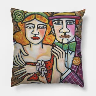 Just a couple of Clowns Pillow