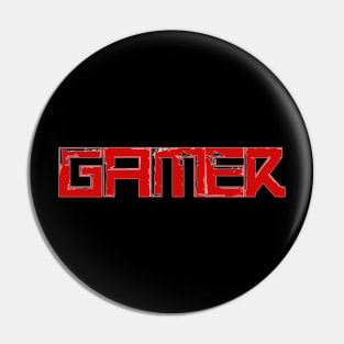 Gamer - red Pin