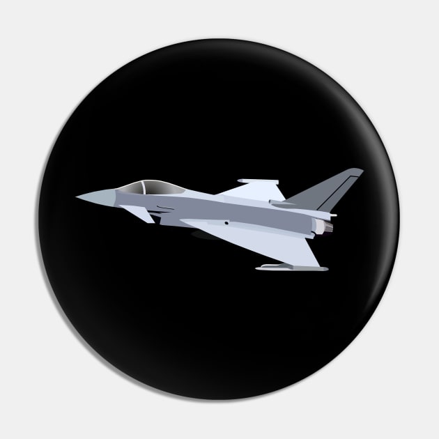 Eurofighter Typhoon Fighter Jet Pin by GregFromThePeg