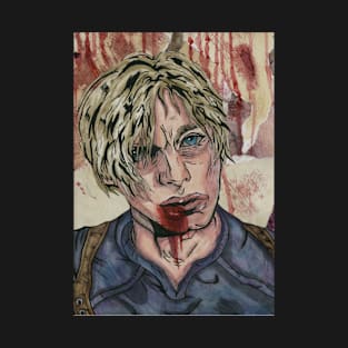 Leon Kennedy (resident evil) illustration T-Shirt