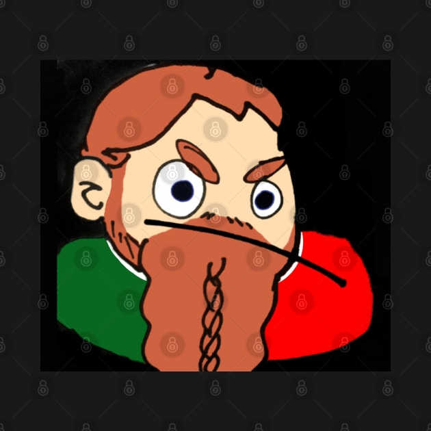 Grumpy Dwarf Sigfried by JJMonty-Art