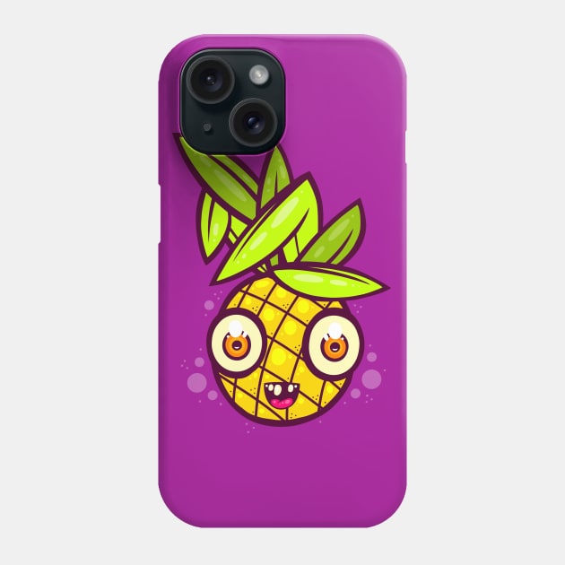 Pineapple Kid Phone Case by ArtisticDyslexia