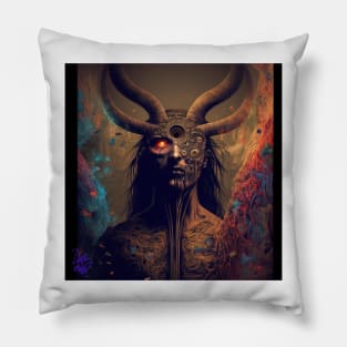 Eye of the Demon Pillow