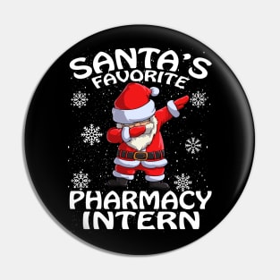 Santas Favorite Pharmacy Intern Christmas Pin