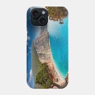 The spectacular Porto Katsiki in Lefkada, Greece Phone Case