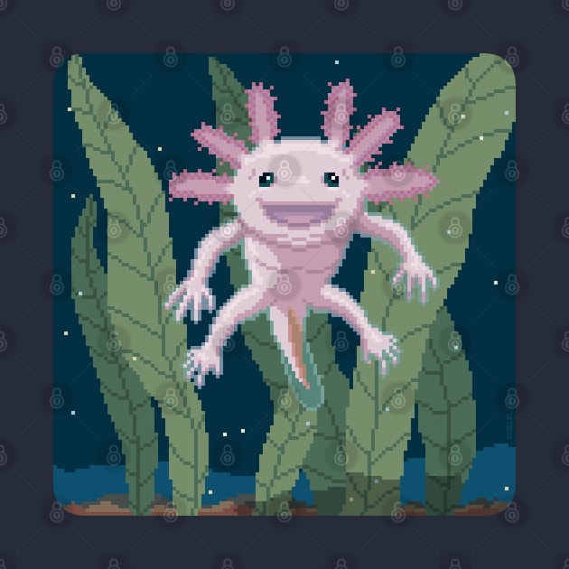 Axolotl by PIXELFLY