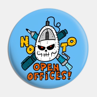 ban all open offices. no to bullpen office spaces. employees matter. Pin