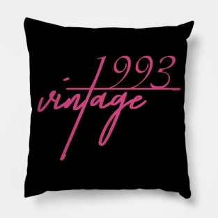 1993 Vintage. 27th Birthday Cool Gift Idea Pillow