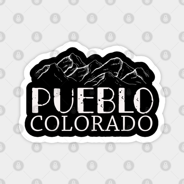 Pueblo Colorado Pueblo Co Colorado Magnet by BoogieCreates