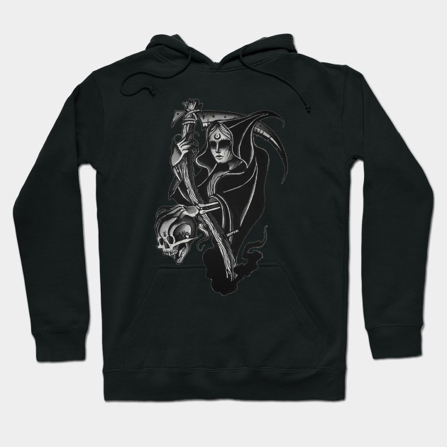 black work hoodie