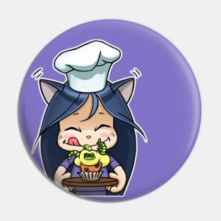 Kitty The Witch Food Chef. Pin