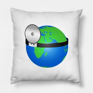 Doctor planet Pillow