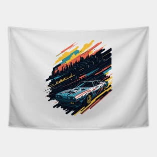 Vintage sport car Tapestry