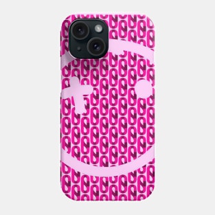 CSOC Pink Monogram Fill Phone Case