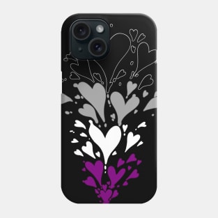 Loveheart - Asexual Phone Case