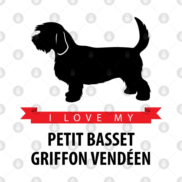 I Love My Petit Basset Griffon Vendeen by millersye