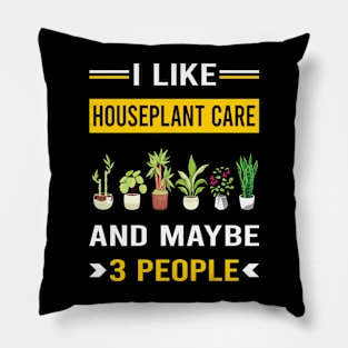 3 People Houseplant Houseplants Indoor Plant Plants Pillow