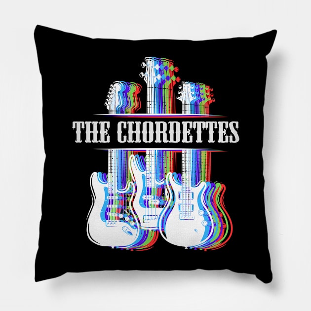 THE CHORDETTES BAND Pillow by dannyook