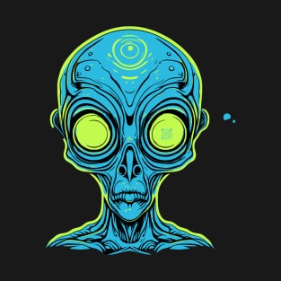 Staring Alien T-Shirt