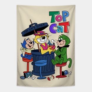 Top Cat Gang Tapestry